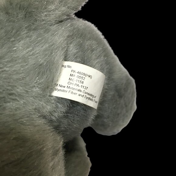 Gibson Greetings Elephant Plush Republican Election Vintage 1996 Gray Souvenir - Picture 6 of 9
